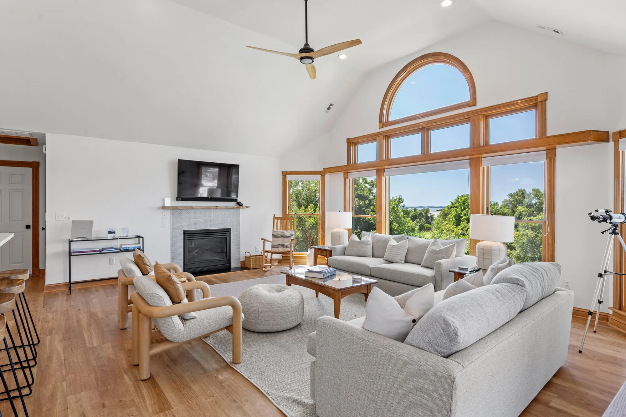 Sun-filled great room